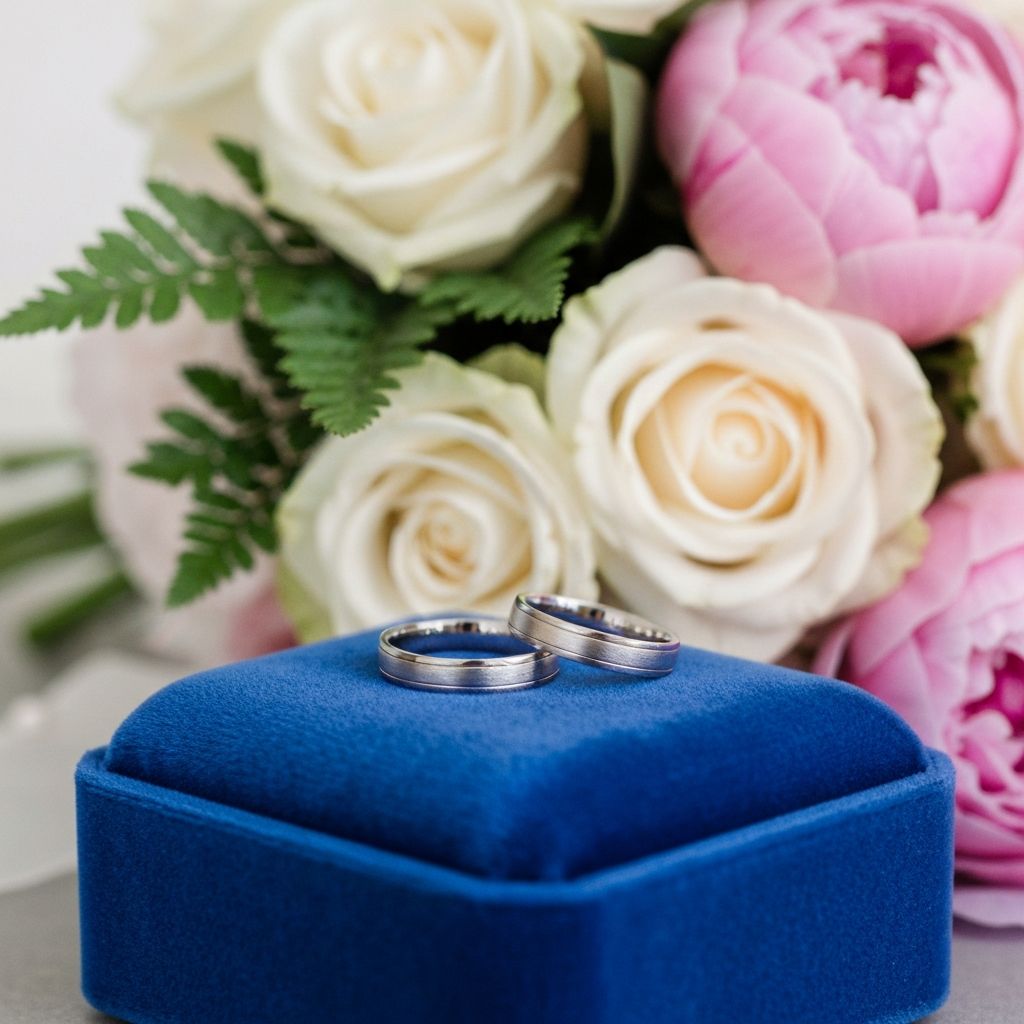 Wedding rings detail